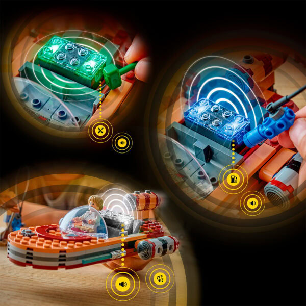 75420 lego starwars luke landspeeder smart play 5