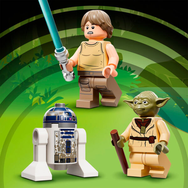 75422 lego starwars yoda hut and jedi training smart play 2