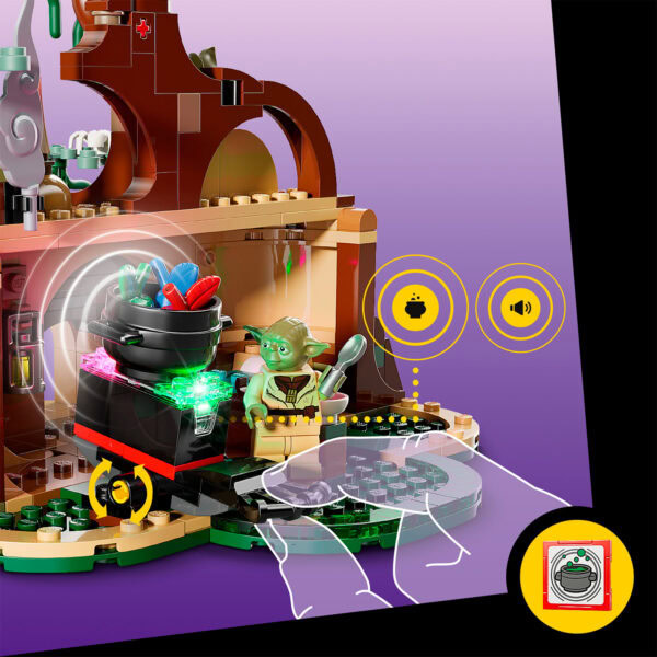 75422 lego starwars yoda hut and jedi training smart play 3