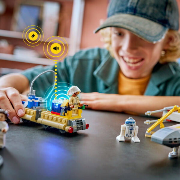 75423 lego starwars smart play luke red five x wing 3