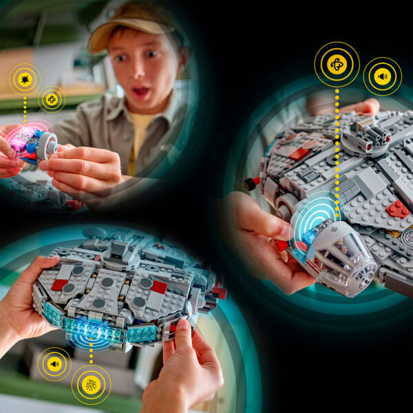 75426 lego starwars millennium falcon smart play 4