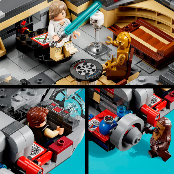 75426 lego starwars millennium falcon smart play 7
