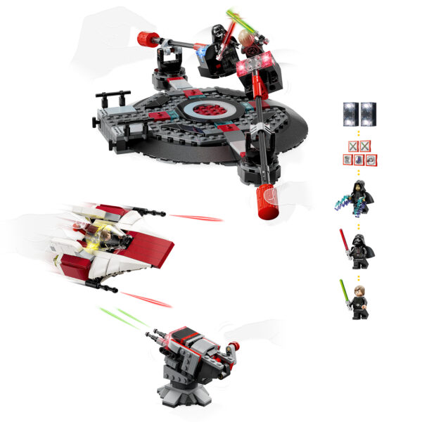 75427 lego starwars throne room duel awing 3