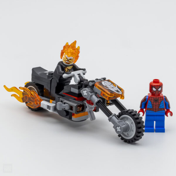 Très vite testé : LEGO Marvel 76335 Spider-Man vs. Ghost Rider Motorcycle