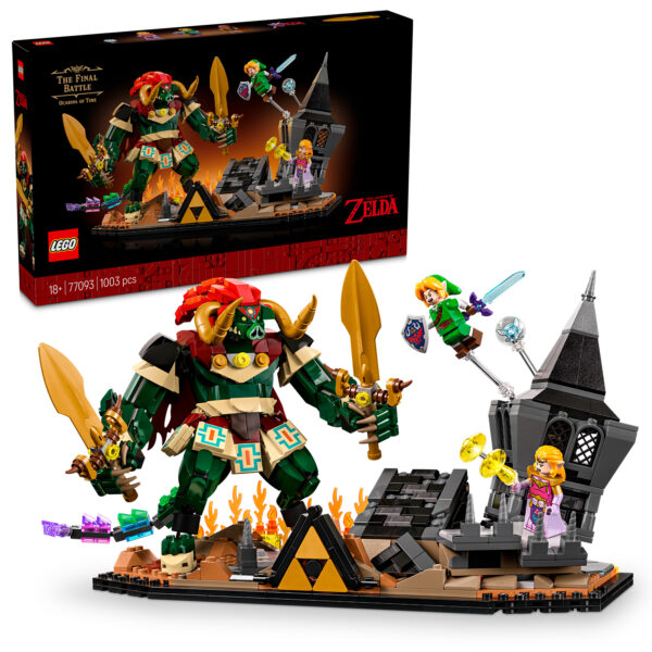LEGO The Legend of Zelda 77093 Ocarina of Time: The Final Battle : le set est en précommande sur le Shop