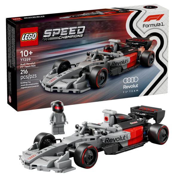 Nouveauté LEGO Speed Champions 2026 : 77259 Audi Revolut F1 Team R26