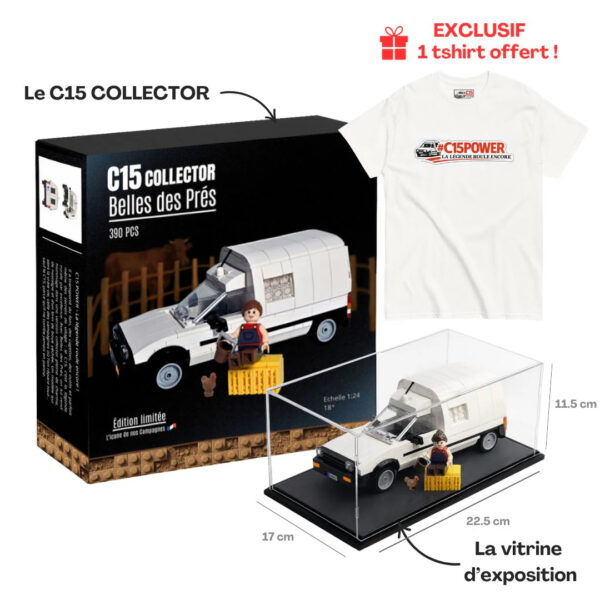 Belles des Prés : un Citroën C15 en briques en édition limitée