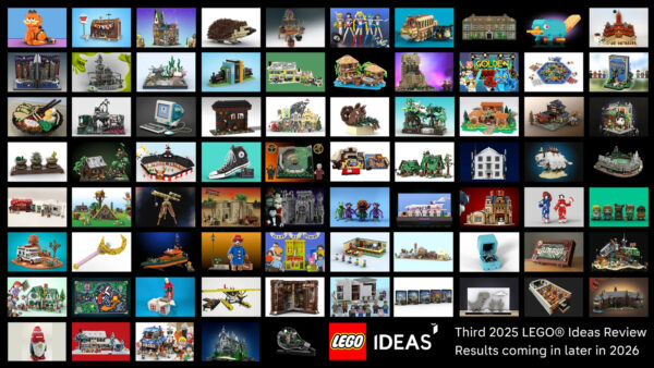 LEGO IDEAS : 75 idées qualifiées pour la troisième phase de review 2025
