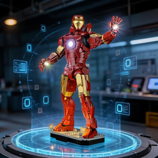 LEGO Marvel 76344 Iron Man Mark 3 Collectors' Edition : les kits d'éclairage LED sont disponibles