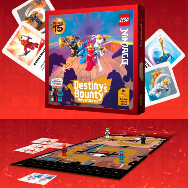 lego ninjago destiny bounty adventures board game asmodee 1
