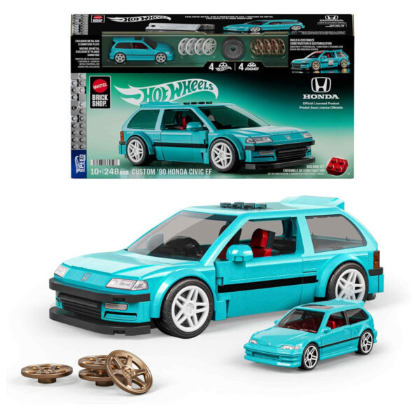 mattel brick shop custom 90 honda civic ef