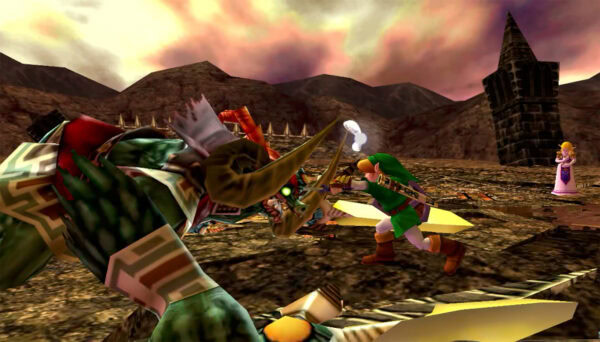 the legend of zelda ocarina of time ganon final fight