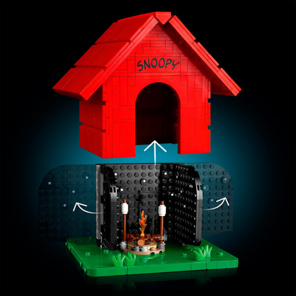 21368 lego ideas peanuts snoopy doghouse 2026 6