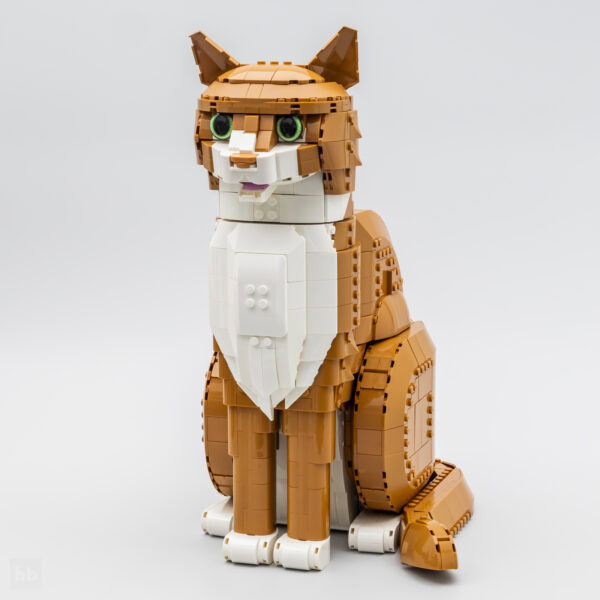 21376 lego ideas orange cat review 1
