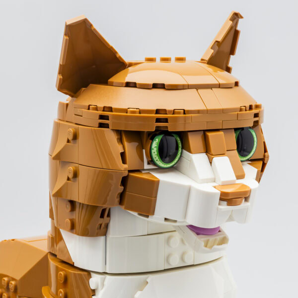 21376 lego ideas orange cat review 9
