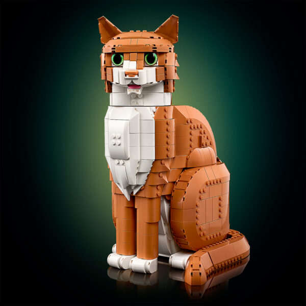21376 lego ideas orange cat 9