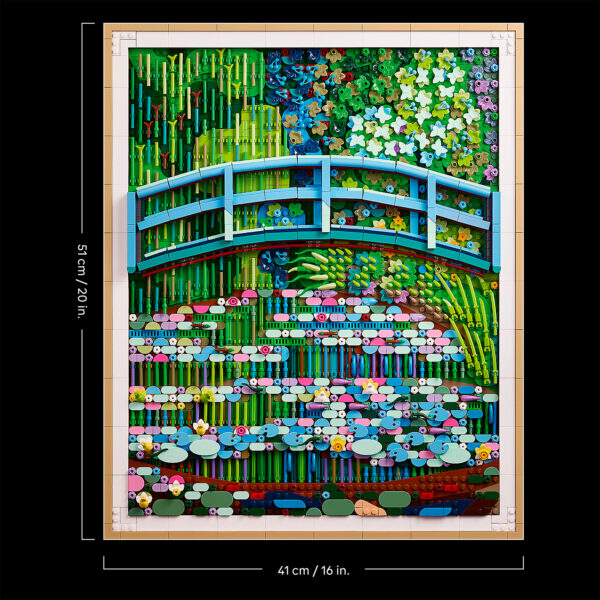 31220 lego art claude monet bridge over a pond of water lilies 2026 5