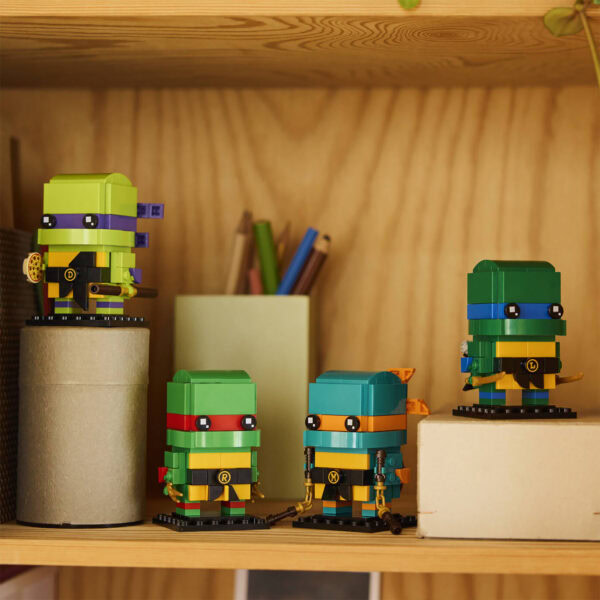 40878 lego brickheadz teenage mutant ninja turtles figures 4