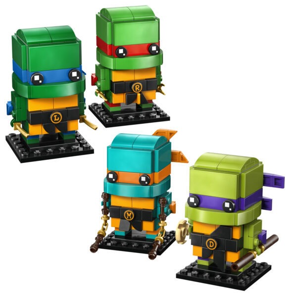 40878 lego brickheadz teenage mutant ninja turtles figures 5