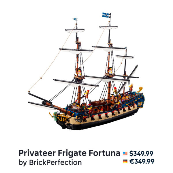 627580lego bricklink designer program series 7 preorder privateer frigate fortuna