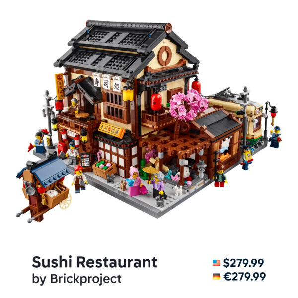 627580lego bricklink designer program series 7 preorder sushi restaurant