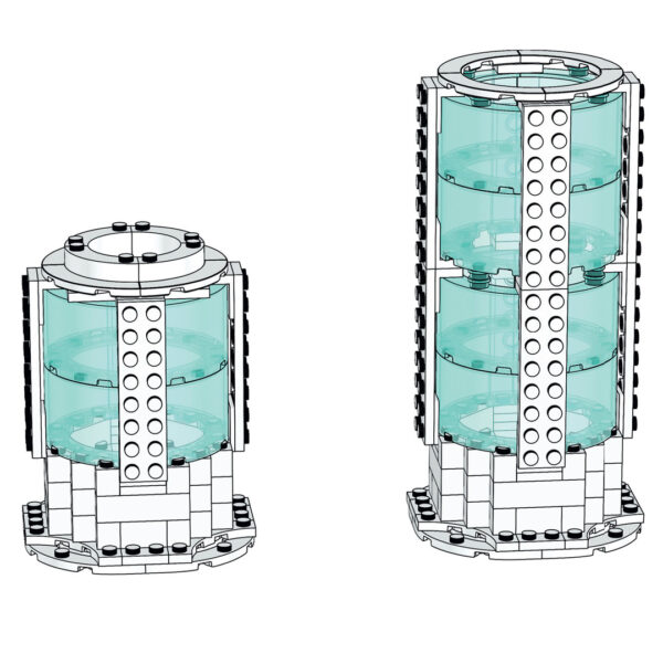 lego flower vase pick a brick 1