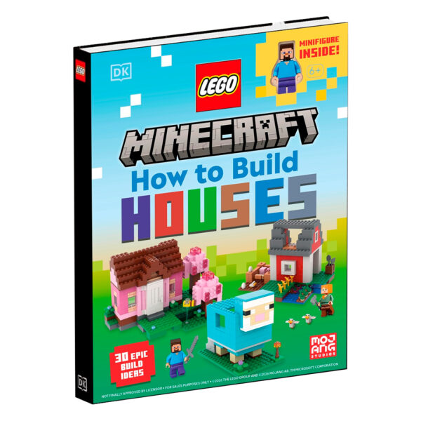 À paraître en septembre 2026 : LEGO Minecraft How to Build Houses