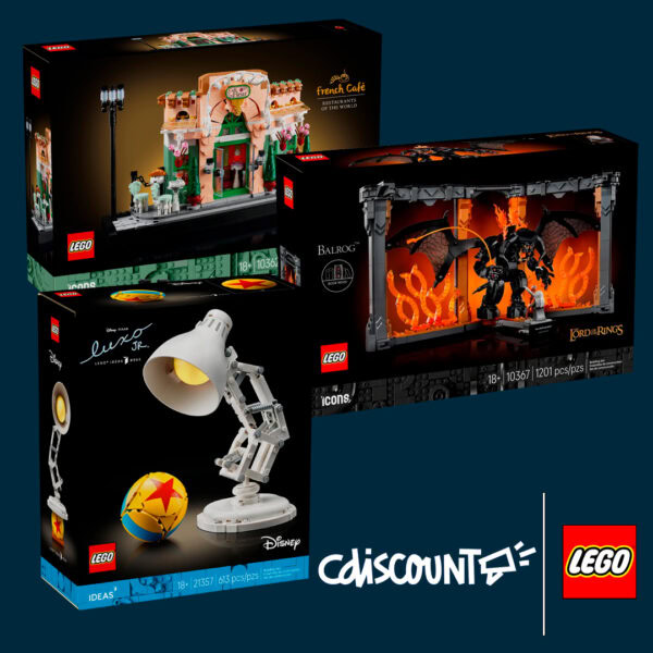 Chez Cdiscount : 20 € de réduction dès 60 € d'achat en produits LEGO