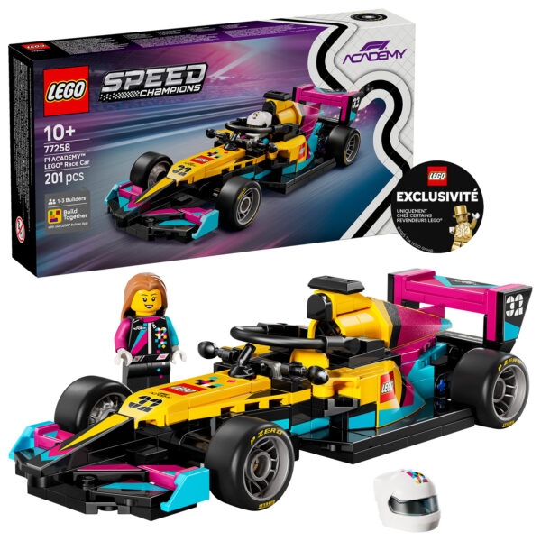 LEGO Speed Champions 77258 F1 ACADEMY LEGO Race : le set est une exclusivité Amazon