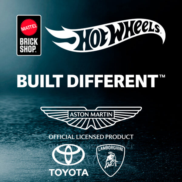 Mattel Brick Shop : des produits sous licence Aston Martin, Toyota et Lamborghini prévus pour 2026
