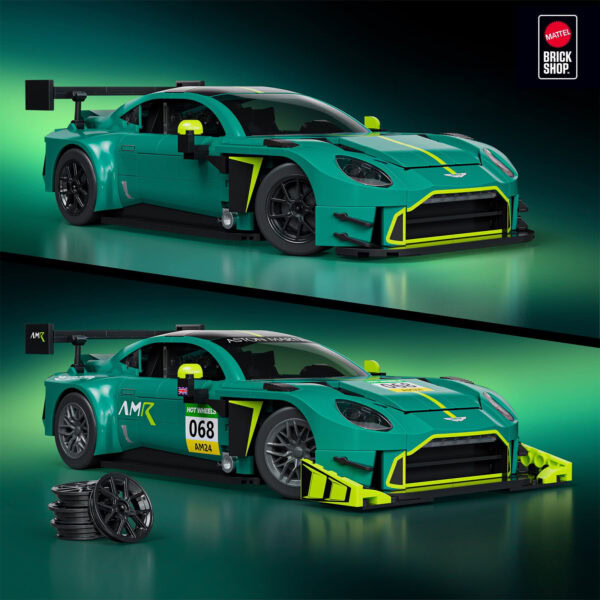 Nouveauté Mattel Brick Shop 2026 : Elite Series ’24 Aston Martin Vantage GT3