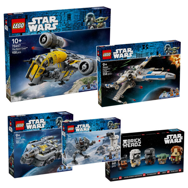 Nouveautés LEGO Star Wars 2026 : les produits dérivés du film Star Wars: The Mandalorian and Grogu sont annoncés