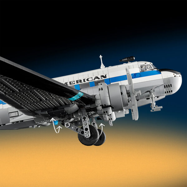 11378 レゴ アイコン ダグラス DC-3 パナム航空 6