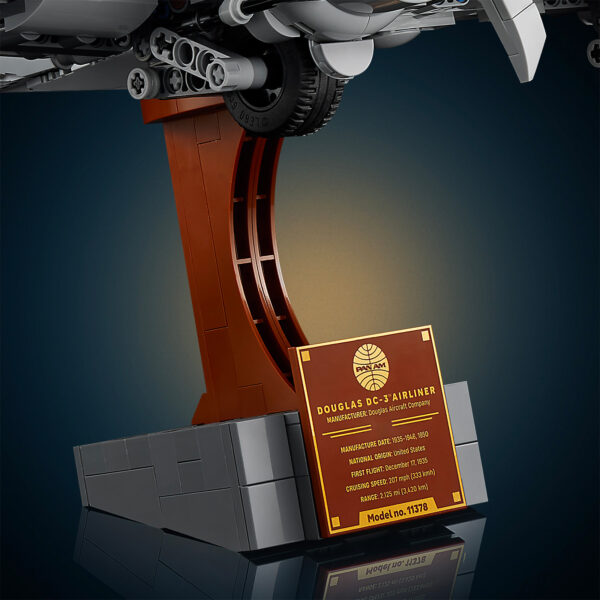 11378 レゴ アイコン ダグラス DC-3 パナム航空 9