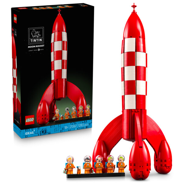 LEGO IDEAS 2026の新商品：セット21367「タンタンの月ロケット」がショップで予約受付中