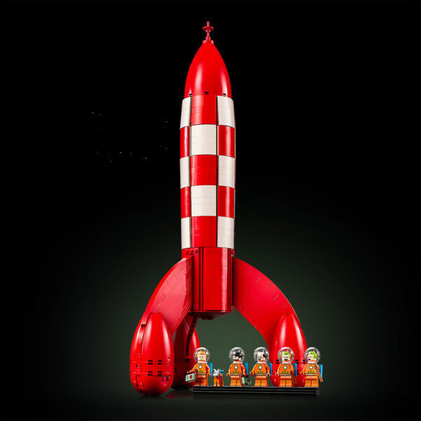 21367 Ideas de Lego: Cohete lunar de Tintín 2