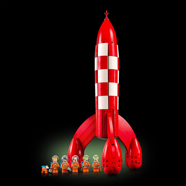 21367 Ideas de Lego: Cohete lunar de Tintín 4