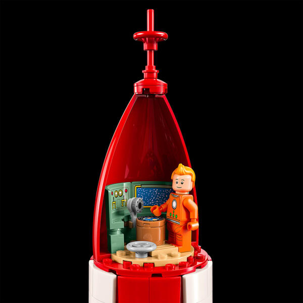 21367 Ideas de Lego: Cohete lunar de Tintín 5