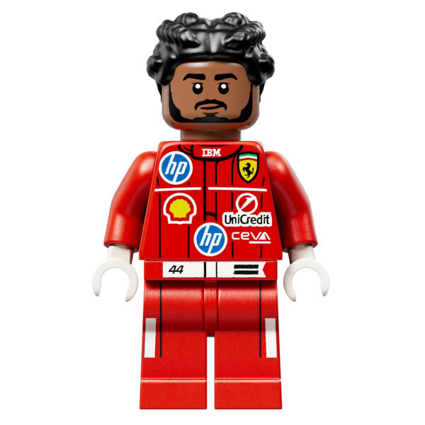 43022 lego edições scuderia ferrari hp lewis hamilton capacete 5