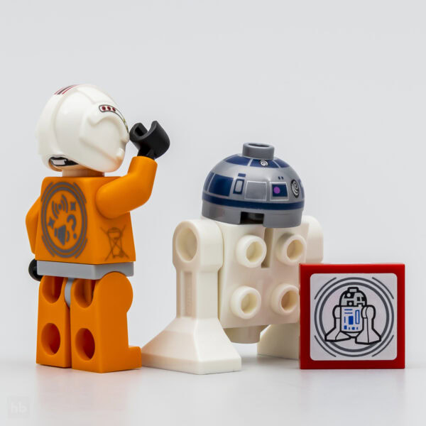 Análisis del caza TIE X Wing de Lego StarWars Smart Play 75421 y 75423 10