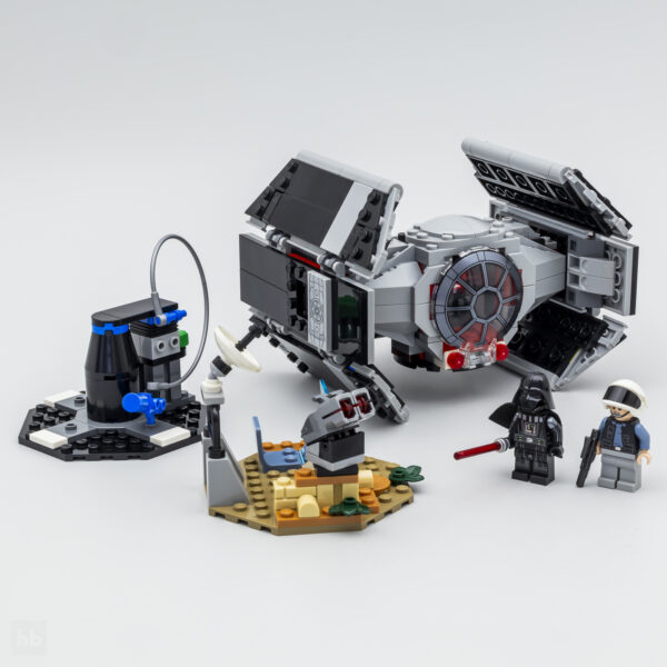 Análisis del caza TIE X Wing de Lego StarWars Smart Play 75421 y 75423 2