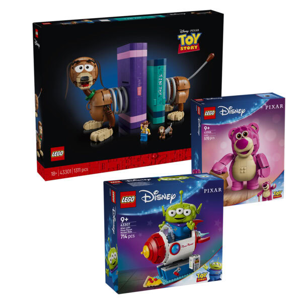 LEGO Disney Pixar 43301 43306 43307 2026