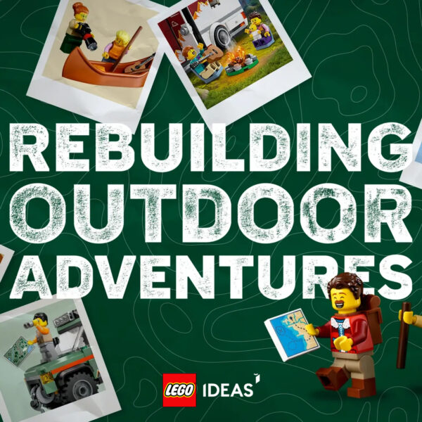 LEGO IDEAS Genopbygningsudfordring for udendørs eventyr: afstemningen er åben