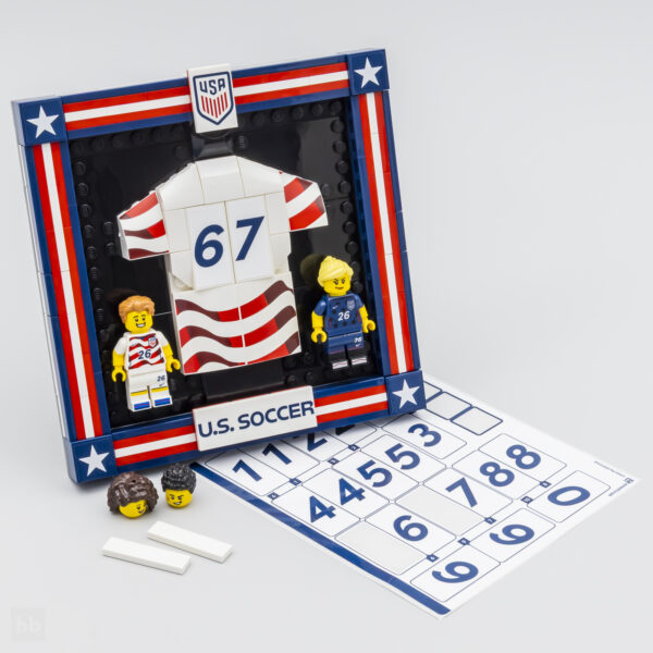 43033 Lego Editions 2026 amerikanske fodboldlandsholdstrøje anmeldelse 1