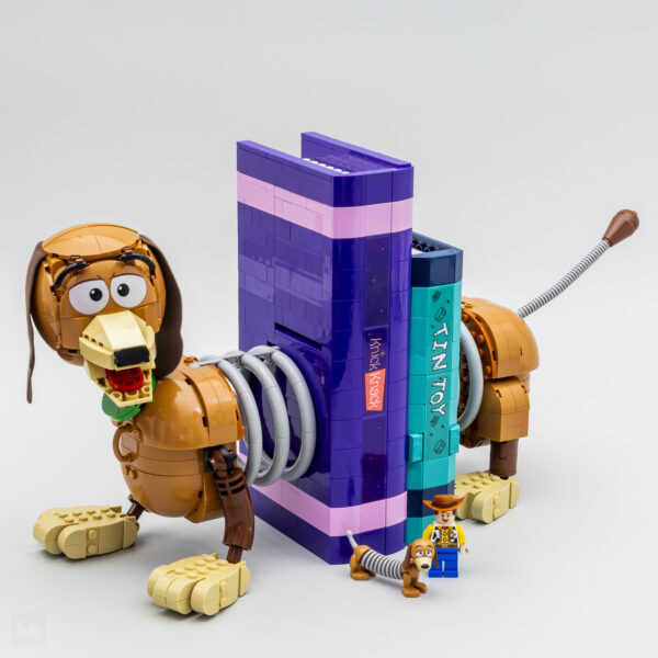 43301 レゴ ディズニー ピクサー トイ・ストーリー スリンキー・ドッグ ブックエンド レビュー 1