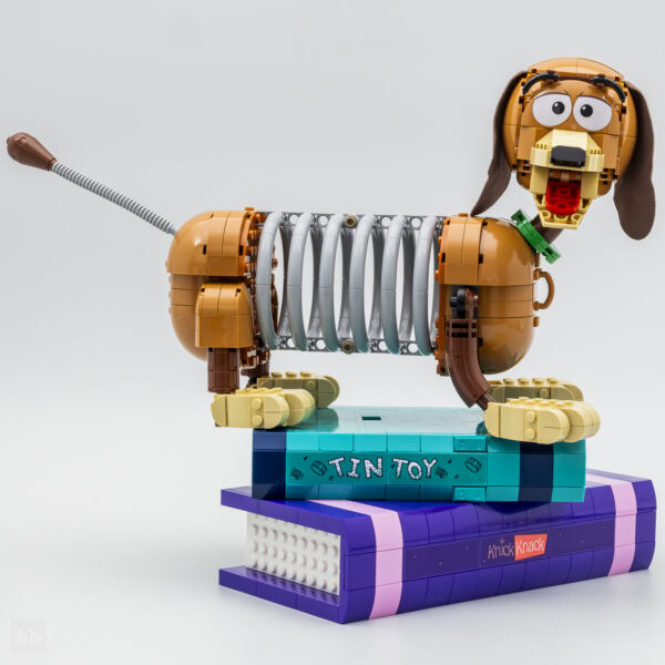 43301 レゴ ディズニー ピクサー トイ・ストーリー スリンキー・ドッグ ブックエンド レビュー 2