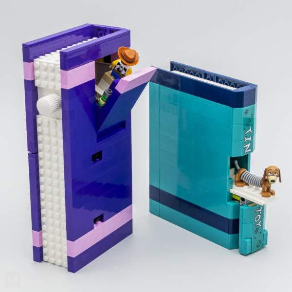 43301 レゴ ディズニー ピクサー トイ・ストーリー スリンキー・ドッグ ブックエンド レビュー 7