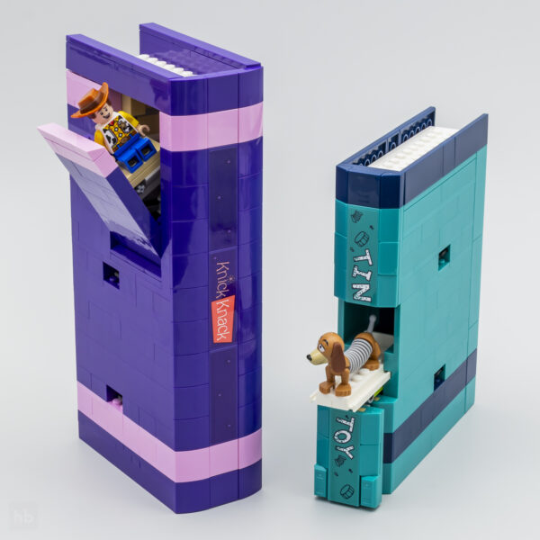 43301 レゴ ディズニー ピクサー トイ・ストーリー スリンキー・ドッグ ブックエンド レビュー 8