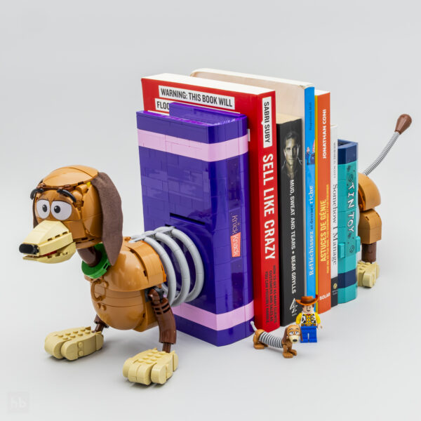 43301 レゴ ディズニー ピクサー トイ・ストーリー スリンキー・ドッグ ブックエンド レビュー 9