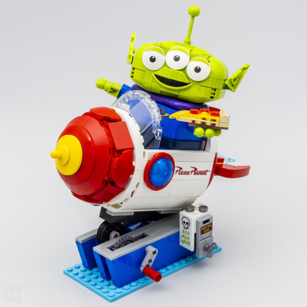 간단하게 테스트해본 제품: 레고 디즈니 픽사 43307 피자 플래닛 로켓 라이드가 있는 외계인